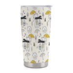 20oz Single Silver Rim Custom Car Cup