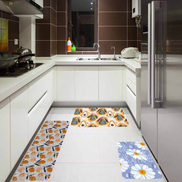 Kitchen Three-Piece Mat Set