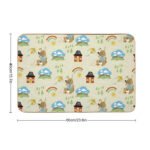 Flannel Non-Slip Floor Mat - Image 3