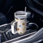 40oz Car Tumbler - Insulated Travel Mug Fits Most Cup Holders, BPA-Free - Image 6
