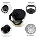 Customizable 30oz Insulated Car Tumbler with Handle - Powder Coated, Leak-Proof & Personalizable - Image 8