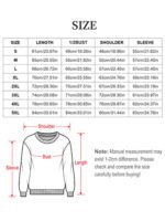 Custom Crew Neck Sweatshirt - Double-Sided Heat-Transfer Print - Image 7