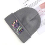 Custom Knit Beanie - Heat-Transfer Print - Image 4