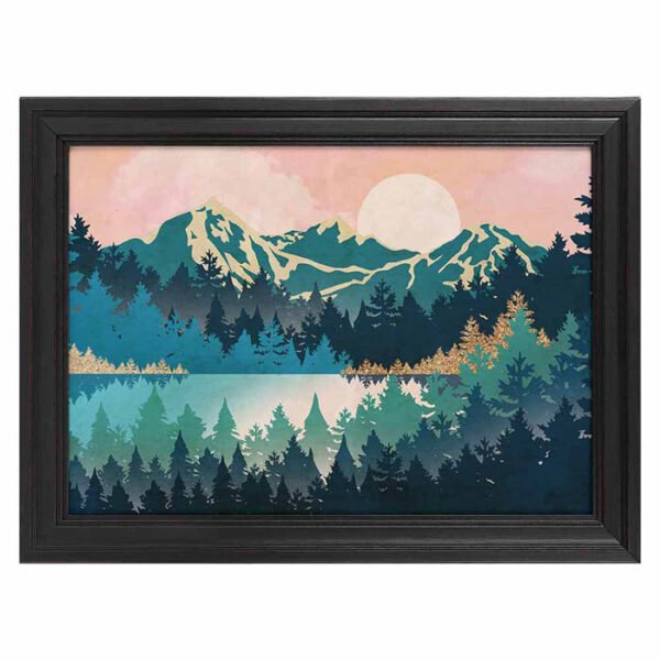 Horizontal European Style Framed Wall Art