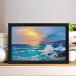 Horizontal Flat Framed Wall Art - Image 4