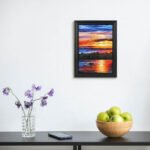 Vertical European Style Framed Wall Art - Image 6