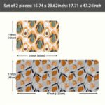 Kitchen Two-Piece Floor Mat Set - Image 5